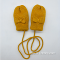 Cute knitted gloves for baby